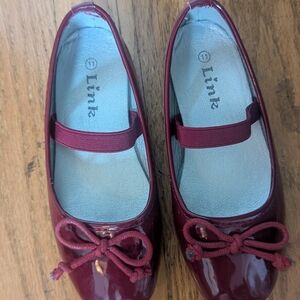 Link Kids Maroon Dress Shoes